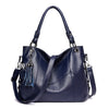 Luxury Designer Tassel Leather Crossbody Bag, Tote Bag and Handbag-Handbags-Innovato Design-Blue-Innovato Design