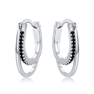 Spinel Stone 925 Sterling Silver Stud Earrings-Earrings-Innovato Design-Alfa-Innovato Design