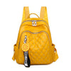 Multifunction Rivet Soft PU Leather School Bag and Backpack-Backpacks-Innovato Design-Yellow-Innovato Design