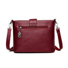 Luxury Designer Casual PU Leather Messenger Bag and Shoulder Bag
