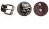 Genuine Leather Wrap Evil Skull Bracelet - InnovatoDesign