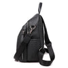 Elephant Pattern Designer PU Leather Travel Backpack