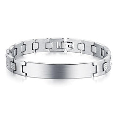 Custom Engrave Stainless Steel Adjustable Bracelet-Bracelets-Innovato Design-Innovato Design