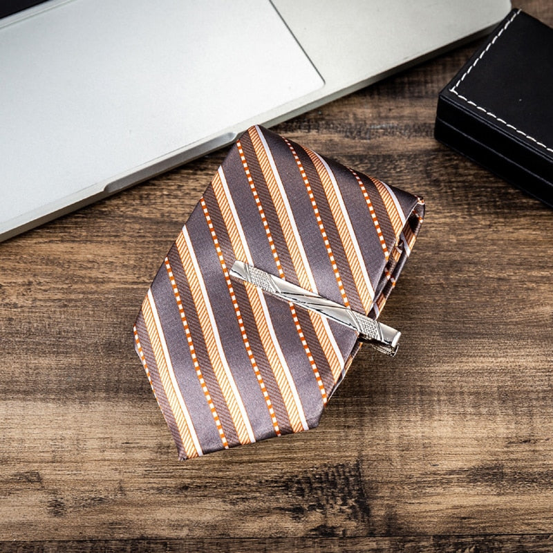 Men Quartz Watch, Sunglasses, Folding Wallet, Belt, and Tie Clip Gift Set-Jewelry Sets-Innovato Design-Black-Innovato Design