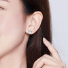 Opal Unicorn 925 Sterling Silver Fashion Stud Earrings-Earrings-Innovato Design-Innovato Design