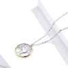 Tree of Life 925 Sterling Silver Fashion Wedding Pendant Necklace-Necklaces-Innovato Design-Innovato Design