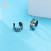 3 Pairs Cartilage Wrap Stainless Steel Punk Rock Clip Earrings