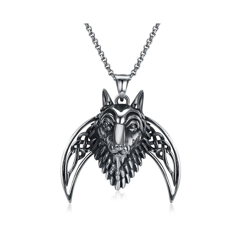 Animal Design Stainless Steel Classic Fashion Pendant Necklace-Necklaces-Innovato Design-Innovato Design