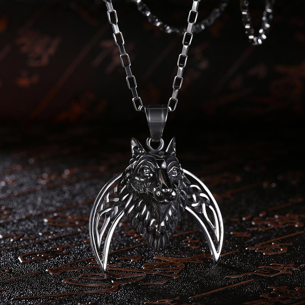 Animal Design Stainless Steel Classic Fashion Pendant Necklace-Necklaces-Innovato Design-Innovato Design