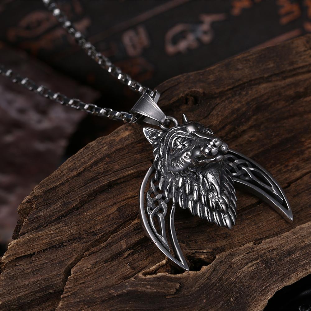 Animal Design Stainless Steel Classic Fashion Pendant Necklace-Necklaces-Innovato Design-Innovato Design