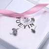 Cloud and Umbrella Cubic Zirconia 925 Sterling Silver Romantic Stud Earrings-Earrings-Innovato Design-Innovato Design