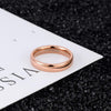 4mm Polished and Domed Titanium Fashion Wedding Ring