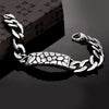 Geometric Design Chain Link Stainless Steel Fashion Retro Bracelet-Bracelets-Innovato Design-Innovato Design