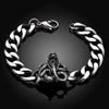 Creative Snake Design Link Chain Stainless Steel Classic Bracelet-Bracelets-Innovato Design-Innovato Design