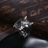 Creative Wolf Head Stainless Steel Classic Fashion Punk Ring-Rings-Innovato Design-8-Innovato Design