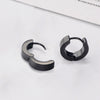 6 Pairs 9 & 7mm Round Stainless Steel Hoop Earrings-Earrings-Innovato Design-Innovato Design