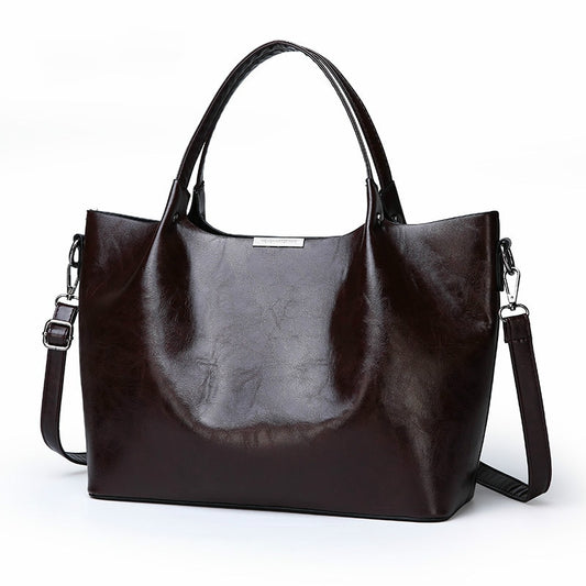 Casual Designer Leather Tote Bag, Shoulder Bag, Crossbody Bag and Handbag-Backpacks-Innovato Design-Innovato Design