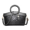 Luxury Designer Crocodile Leather Tote Bag, Shoulder Bag and Handbag