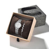 Women Quartz Watch and Crystal Bracelet Jewelry Set-Jewelry Sets-Innovato Design-Silver-Innovato Design