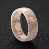 8mm Men Domed Elk Antler Comfort Fit Wedding Band-Rings-Innovato Design-6-Innovato Design