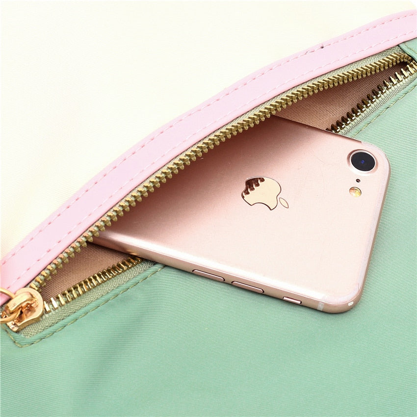 Large Capacity Fashion Lightweight Waterproof Anti-Theft Oxford Travel Backpack-Backpacks-Innovato Design-Pink-Innovato Design