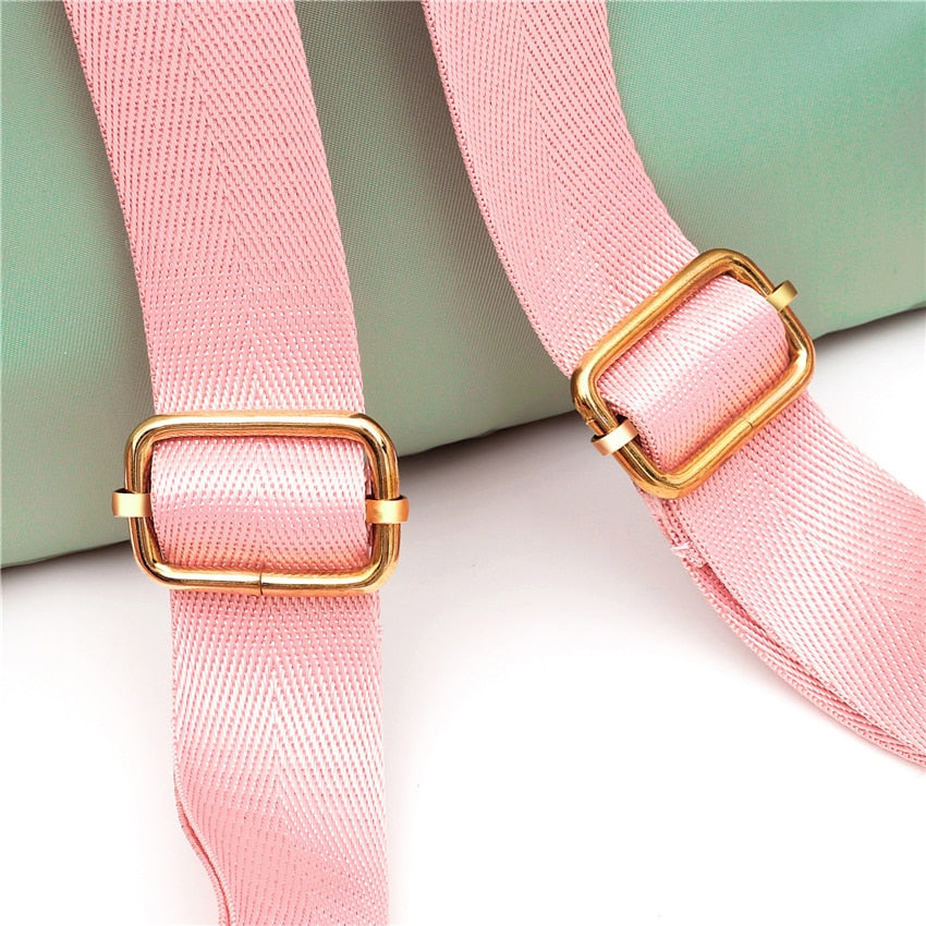 Large Capacity Fashion Lightweight Waterproof Anti-Theft Oxford Travel Backpack-Backpacks-Innovato Design-Pink-Innovato Design