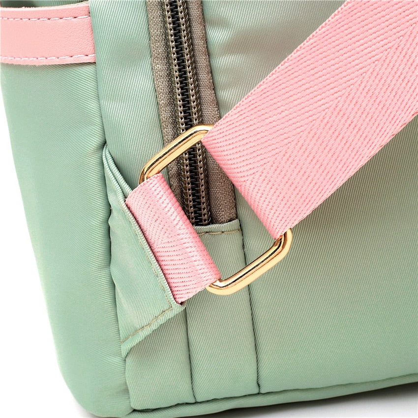 Large Capacity Fashion Lightweight Waterproof Anti-Theft Oxford Travel Backpack-Backpacks-Innovato Design-Pink-Innovato Design