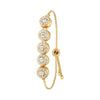 Women Diamond Sand Quartz Watch and Crystal Bracelet Jewelry Set-Jewelry Sets-Innovato Design-Rose Gold-Innovato Design