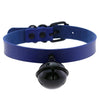 Big Black Bell Choker Collar PU Leather Gothic Harajuku Necklace-Necklace-Innovato Design-Blue-Innovato Design