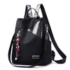 Simple Style Anti-Theft Oxford College Backpack