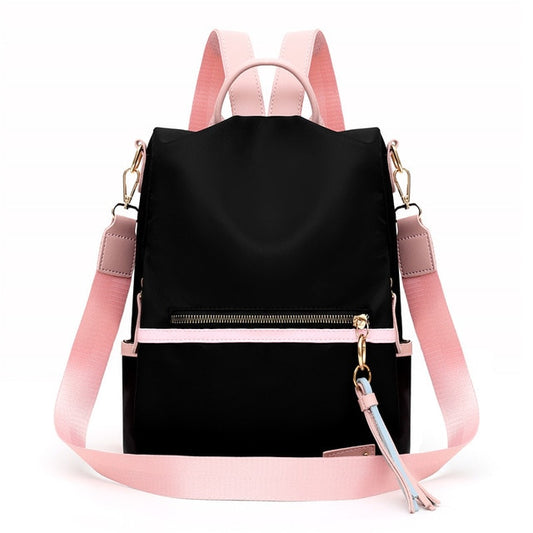 Large Capacity Fashion Lightweight Waterproof Anti-Theft Oxford Travel Backpack-Backpacks-Innovato Design-Balck-Innovato Design