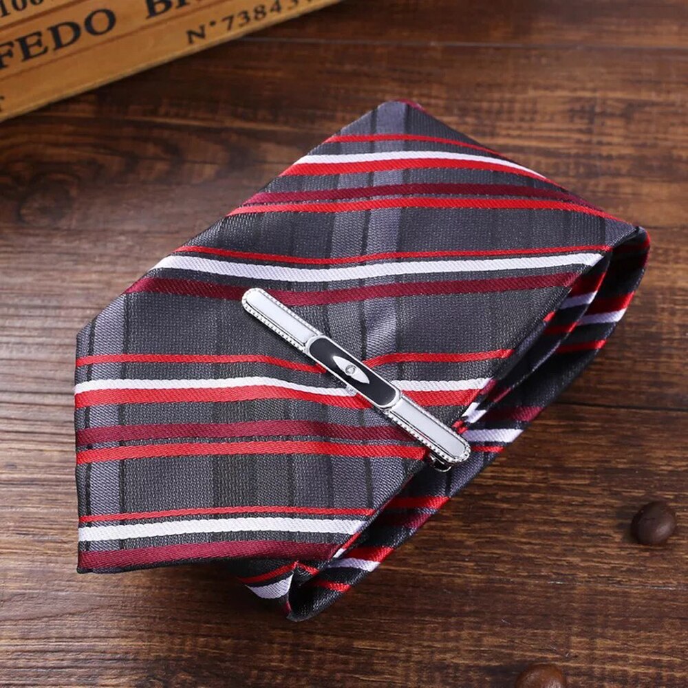 Men Quartz Watch, Leather Belt, Wallet, Cufflinks, and Tie Clip Gift Box Set-Jewelry Sets-Innovato Design-Black-Innovato Design