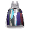 Large Capacity Waterproof Trendy Graffiti Oxford Shoulder Bag, School Bag and Travel Backpack