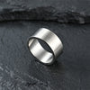 10mm Classic Stainless Steel Retro Ring-Rings-Innovato Design-Gold-7-Innovato Design