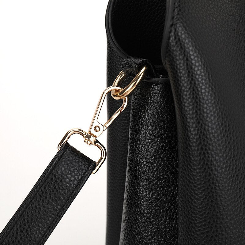 Large Capacity Luxury Designer Vintage Casual Leather Tote Bag, Shoulder Bag and Handbag-Handbags-Innovato Design-Pink-Innovato Design