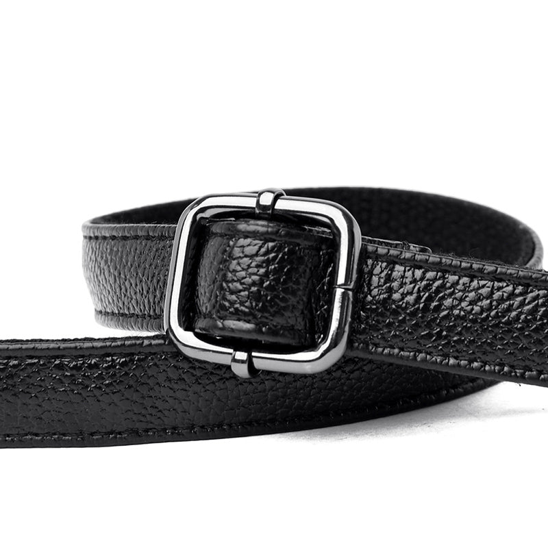 Vintage Leather Shoulder Bag, Crossbody Bag and Handbag-Handbags-Innovato Design-Black-Innovato Design