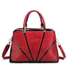 Casual Top-Handle PU Leather Tote Bag, Crossbody Bag and Handbag