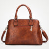Casual Top-Handle PU Leather Tote Bag, Crossbody Bag and Handbag