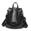 Large Capacity Fashion Leather Anti-Theft Travel Backpack
