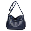 Luxury Designer Leather Crossbody Bag and Handbag-Handbags-Innovato Design-Blue-Innovato Design