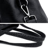 Large Capacity Tassel Leather Designer Shoulder Bag and Handbag
