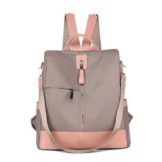 Large Capacity Luxury Waterproof Multifunction Oxford School Bag-Backpacks-Innovato Design-Khaki-Innovato Design