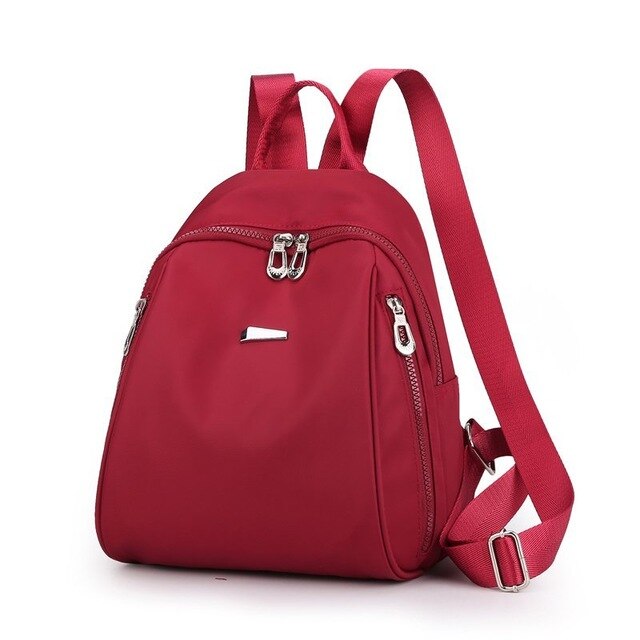 Multifunction Waterproof Anti-Theft Oxford School Bag and Backpack-Backpacks-Innovato Design-Red-Innovato Design