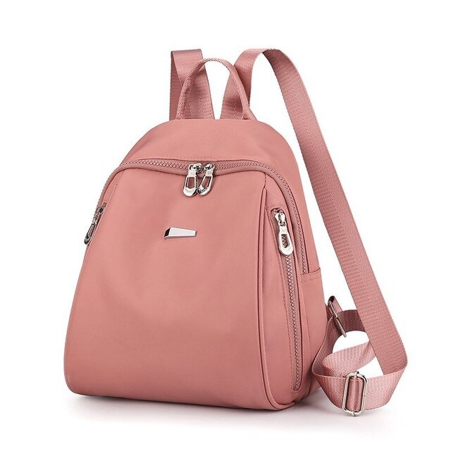 Multifunction Waterproof Anti-Theft Oxford School Bag and Backpack-Backpacks-Innovato Design-Pink-Innovato Design