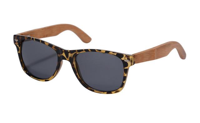 Sunglasses Polarized with Wooden Bamboo Frames Polarized-wooden sunglasses-Innovato Design-Demi grey-Innovato Design