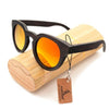 Luxury Black Wood Round Sunglasses Bobo Bird-wooden sunglasses-Innovato Design-Box 3-Innovato Design