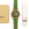 Bamboo Wooden Watches for Men Clean Design-Watches-Innovato Design-Extra Black Band-Innovato Design