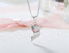 Sterling Silver Fox Pendant Charm Necklace - InnovatoDesign