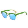 Eyewear Wooden Sunglasses with UV400 Protection-wooden sunglasses-Innovato Design-Blue-Innovato Design