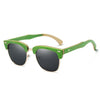 Eyewear Wooden Sunglasses with UV400 Protection-wooden sunglasses-Innovato Design-Black-Innovato Design